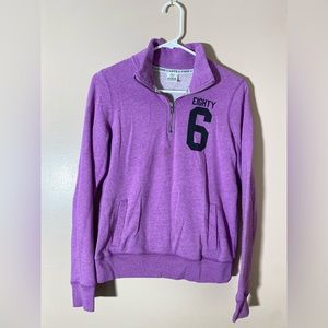 Women’s PINK Brand Quarter Zip Pullover—XS